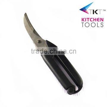 8.25 " PP Plasitc Handle Kitchen Scissors With Bottle Opener photo-2