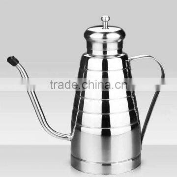 FDA certification 500ml metal Oilcan Oiler Oil Kettle Oil Cruet