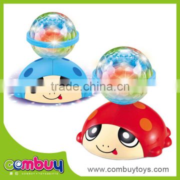 Intelligence cartoon animal plastic battery operated ladybug beetle toy