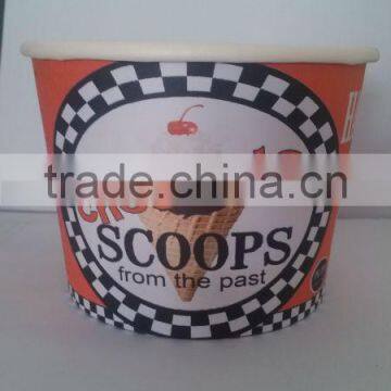 Promotional Disposable Ice cream Paper Cups 4oz