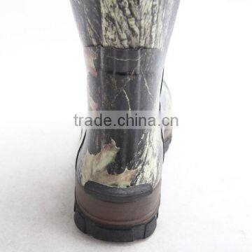 Neoprene or Cotton Lining Camouflage Camo Rubber Hunting Boots photo-4
