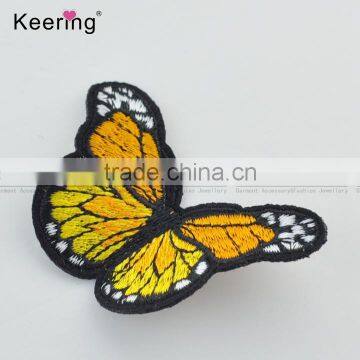 Hot Sale Lifelike Butterfly Embroidery Textile Patch for Garment Accessory photo-2
