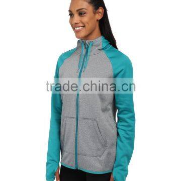 Top Selling Full Zip Hoodie With Thumb Holes - Women's photo-3