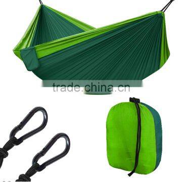 Double parachute hammock