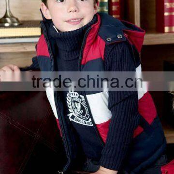 2015 kids wear new design children's coat for boys of 10 years