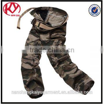 Men's Cauasl Long Trunks Pants Sports Suit Tie Rope Wear photo-2