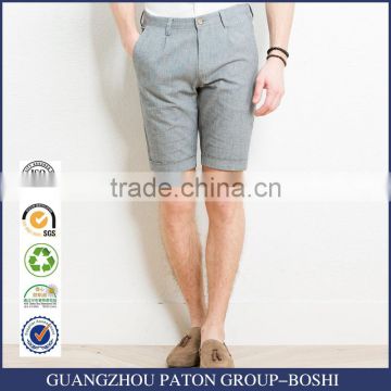 In summer men's shorts trend of Korean leisure five pants male slim all-match thin linen trousers customized order