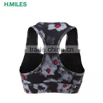 Cool Yoga Sportswear Custom Fully Sublimation Sports Bra for Girls photo-2