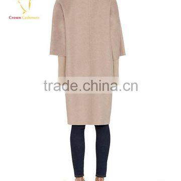 New Design Mongolian Women Cashmere Coat photo-3