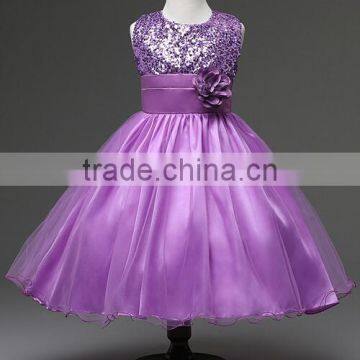 2016 Super Hot Wholesale Flower Girl Dress Girl Wedding Dress Party Flower Dress for Girls photo-5