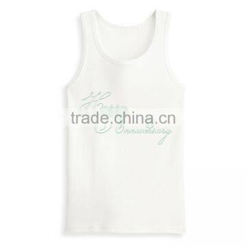 Mens Print Design Latest Tank Top Manufacturer Wholesale Wrestling Singlet photo-5