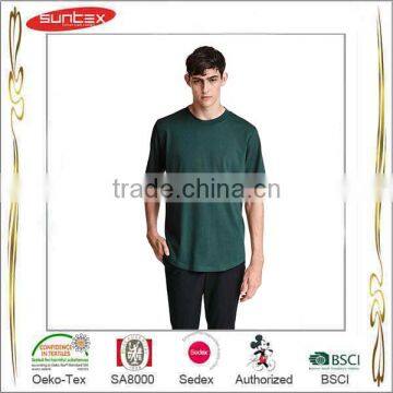 China Supplier High Quality muscle fit t-shirt wholesale 100% cotton soft and