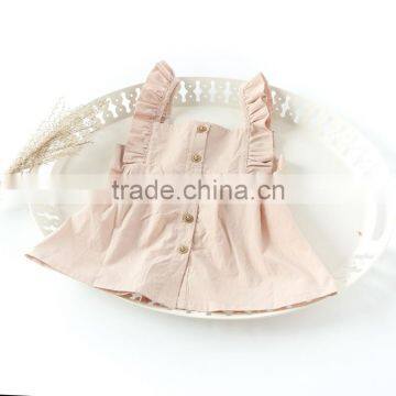 S33541W 2017 Autumn Baby Girls Sleeveless Single-breasted Cute Princess Dress photo-3