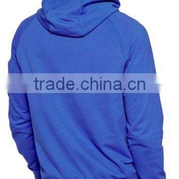 Blue Soft Touch Wholesale Custom Mens Fashion Hoodies photo-3