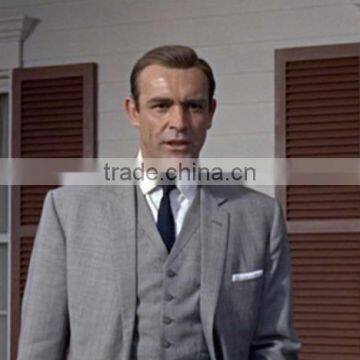 Juqian Brand Coat Pant Men Suit Gray Men's Tailored Man Suit photo-2