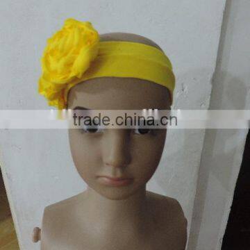 2016 Boutique Kids Girl Bowknot Headband Baby Girl Top Knot Turban Hedband Children Flower Hairband photo-2