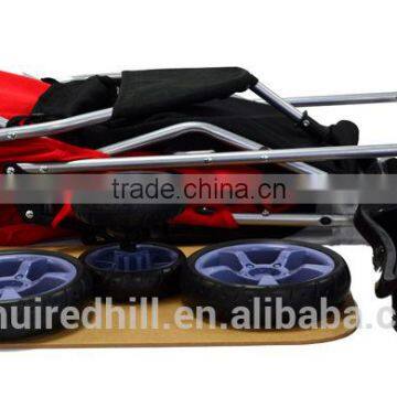 Three Wheel Pet Stroller / Cat & Dog Foldable Carrier Strolling Cart photo-4