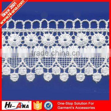 African Cord Lace Manufacture,guipure Lace Top,fancy Polyester Lace Trim Exporter photo-3