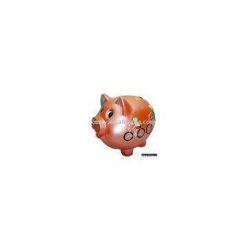 ceramic pig money box