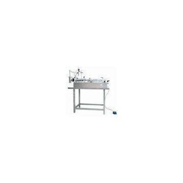 Semi-automatic Horizontal Self-suction Ointment / Cosmetic Cream Filling Machine 60-1000ml