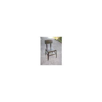 Waterproof Outdoor Stainless Steel Dining Chairs With Strong Welding