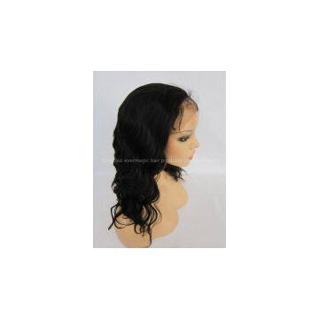 Factory price deep curly brazilian hair full lace wig, 100% human hair full lace wig