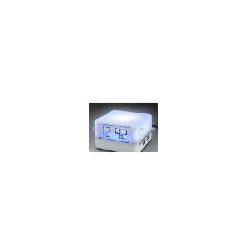 USB Hub with Mood Light and clock - HZ-i003