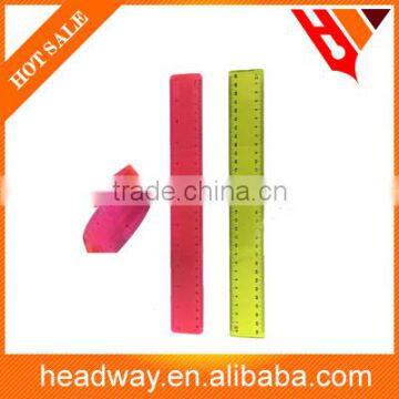 30cm customer PVC curve flexible soft clear plastic ruler