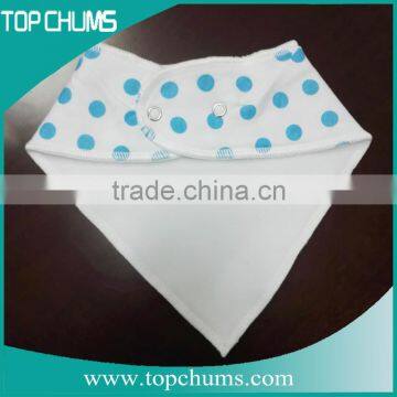 Beard USA Absorbent Cotton and Fleece Blank Baby Bibs Wholesale for Teething Drool and Feeding photo-4