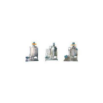 Portable cosmetic 500L emulsifying tank high shear mixing tank