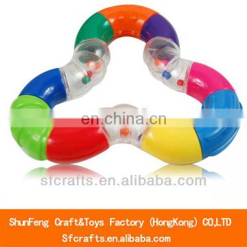 2013 plastic baby bell rattle