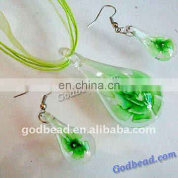 G1(717)lovely Lampwork Murano Glass Pendant Set ,colorful Foil Murano Glass Pendant,wholesale Italy Murano Glass Pendant Sets