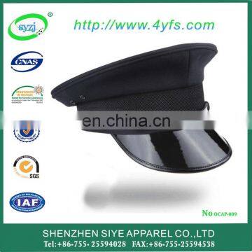 Wholesale top quality100% Cotton Military Peak Cap in China
