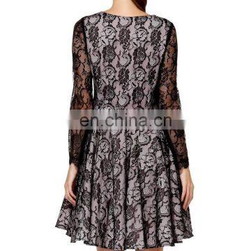 2016 New Arrivel Lace Dress Designs Ladies Fashion Lace Dresses photo-2