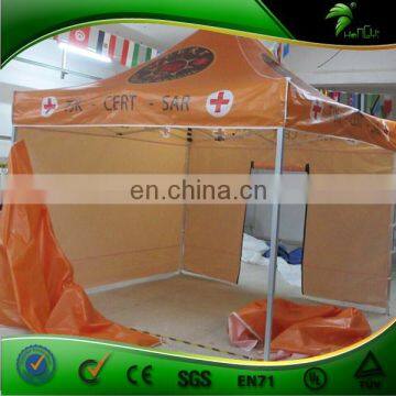Orange 3x3 Pop Up Canopy Tent , Promotion Folding Tent For Sale