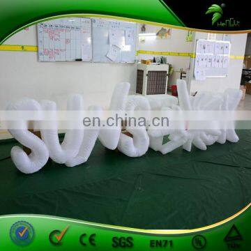 LED Color Changing Decorative Inflatable Sign , Inflatable Advertising Words , Blow Up Balloon Letters photo-5