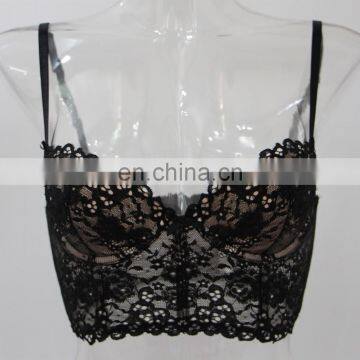 women underwear hot sexy black lace bra