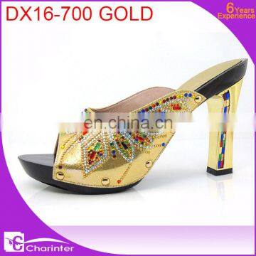 Beautiful Ladies Shoes Slipper High Heel Ladies Shoes Wholesale Italian Ladies Shoes photo-4