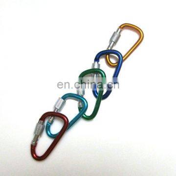 2017 bulk promotional carabiner keychian strap wholesale