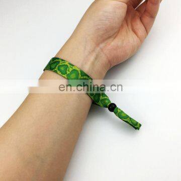 High Quality Hot Sell Event Promotion Fabric Polyester Wristband photo-5