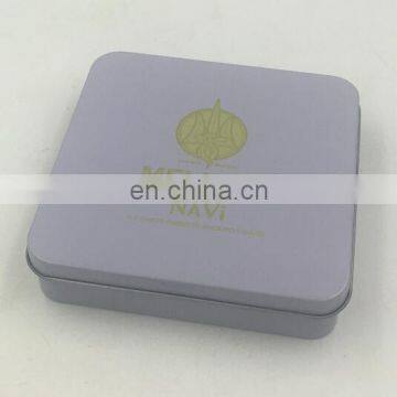 Square Cigar Tobacco Storage Tin