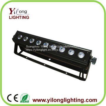 high power 9PCS RGBWA LED wall washer,dmx512 stage light,club light for sale,American dj light,cheap led light