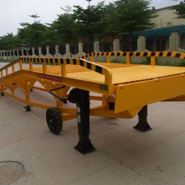 Truck Loading Ramps 10ton Stationary Hydraulic Loading Dock