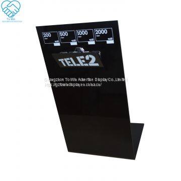 restaurant menu drink menu holder with waiter call system