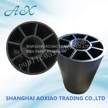 Black ABS Plastic Honeycomb Spool