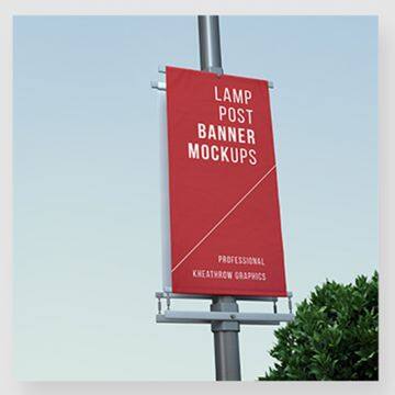 China Supplier Street Banner Lamp Poster Inkjet Printing Service photo-3
