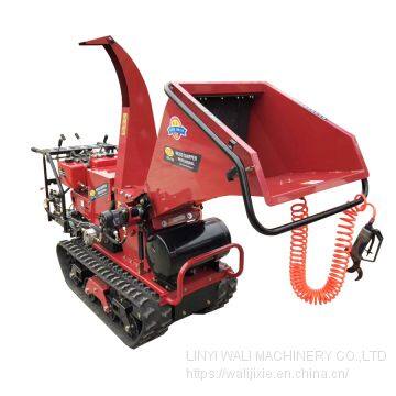 orchard crawler self propelled type leaf shredder