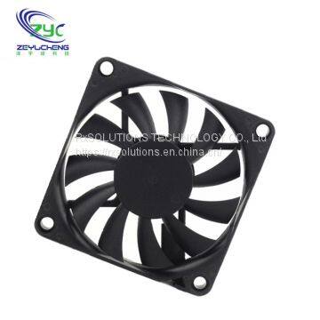 70MM 70*70*10MM DC 5V 12V 24V Ultra-thin Graphics Card Fan Computer CPU Cooling Fan With 2pin photo-4