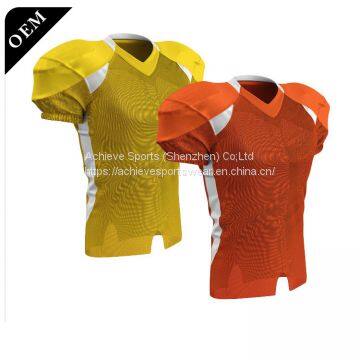 Cheap Wholesale Sublimation Custom Blank American Football Jerseys photo-3