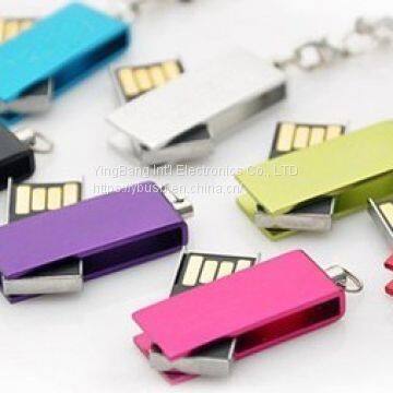 Mini swivel USB custom gifts usb flash drive
